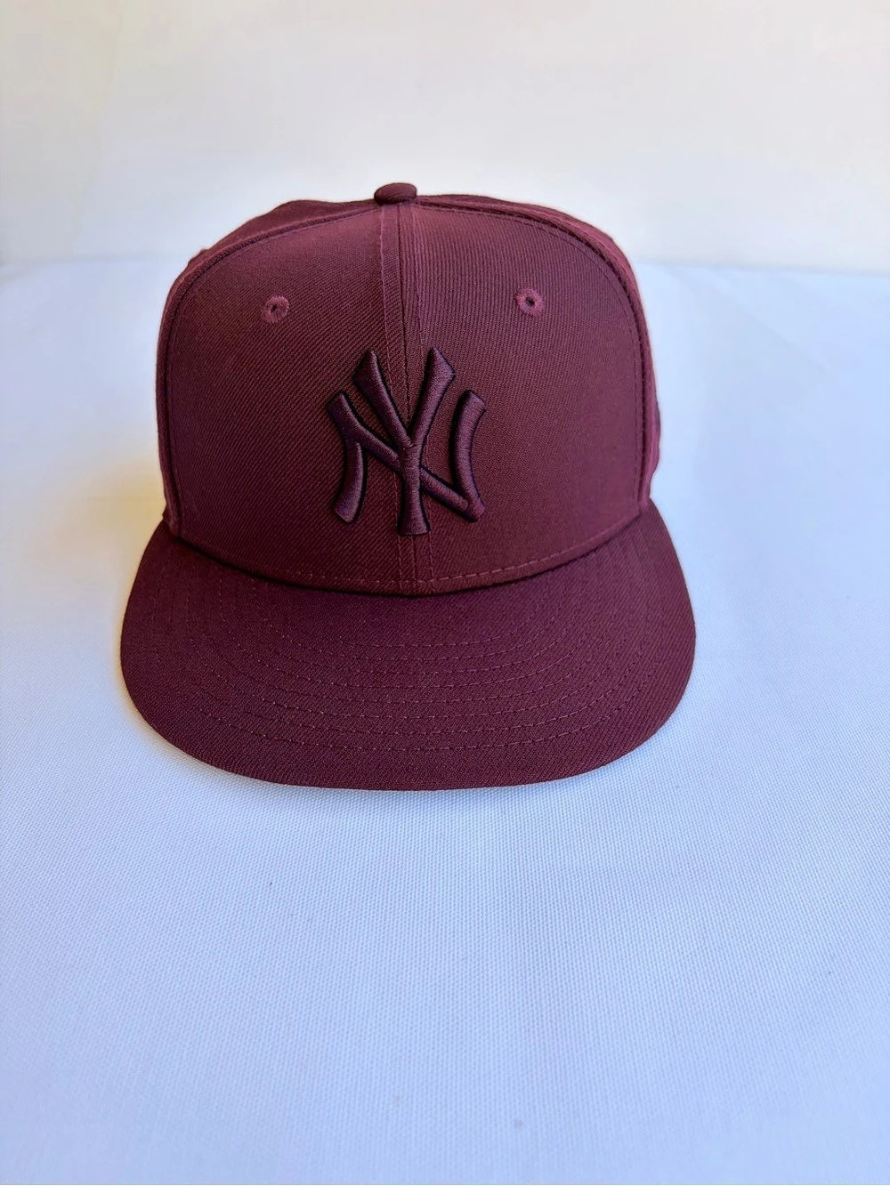 New Era New York Yankees MLB 59FIFTY Fitted Hat Burgundy 7